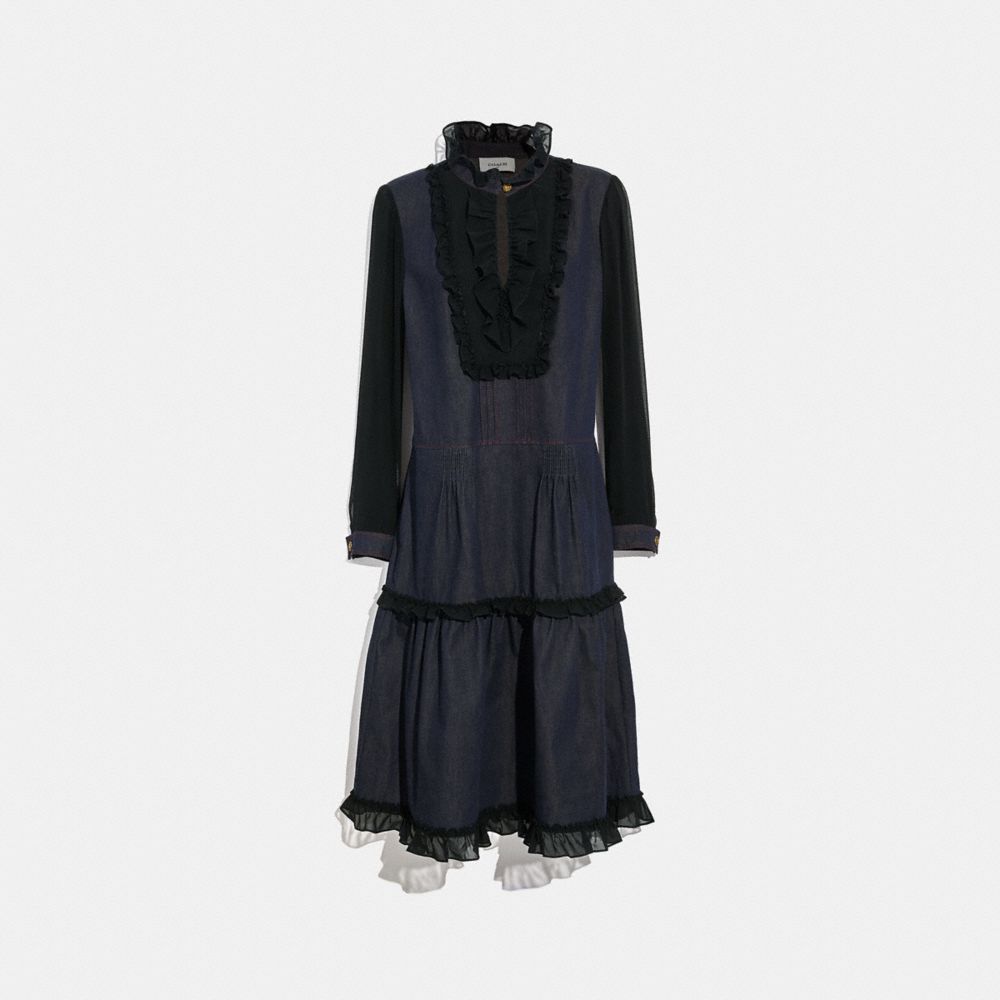 coach denim dress