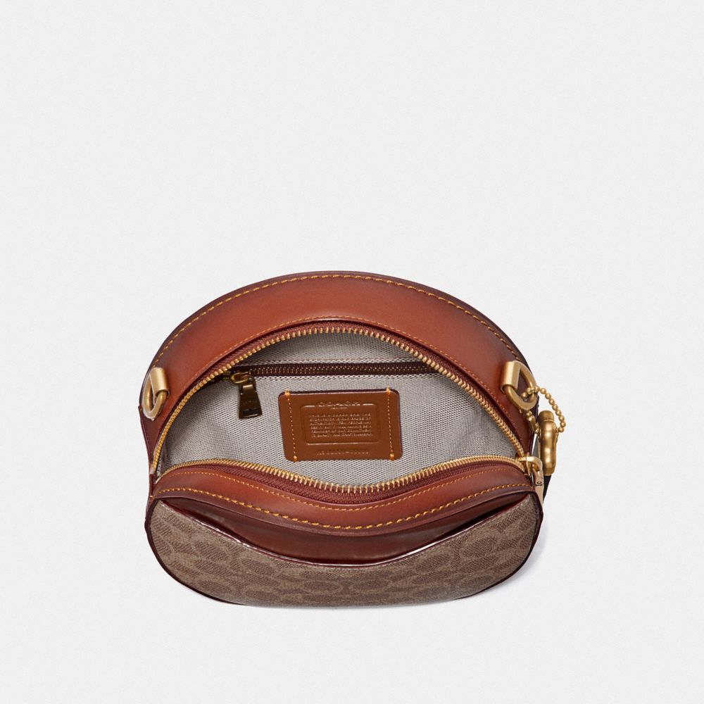 coach canteen crossbody in signature canvas