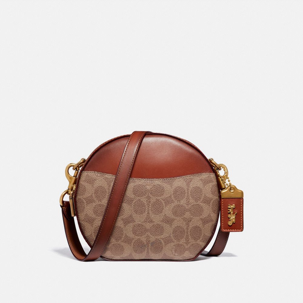 coach round crossbody