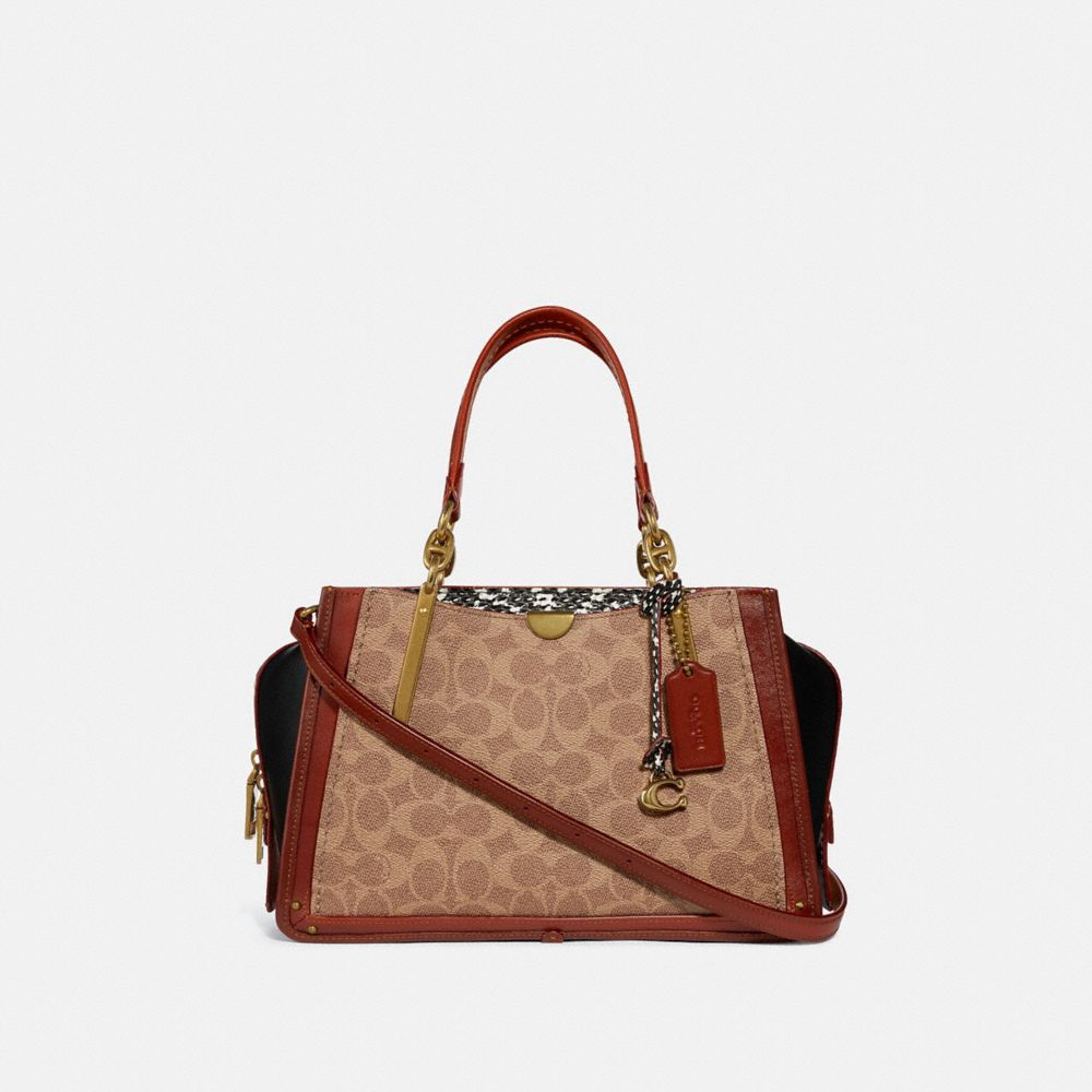 coach snakeskin purse