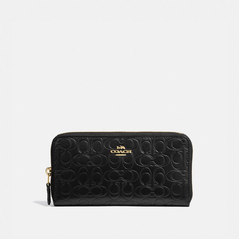 coach wallet signature