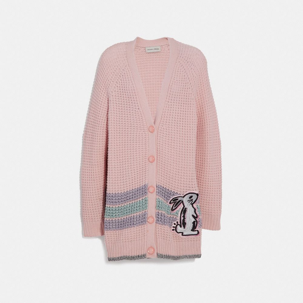 pink sparkly cardigan