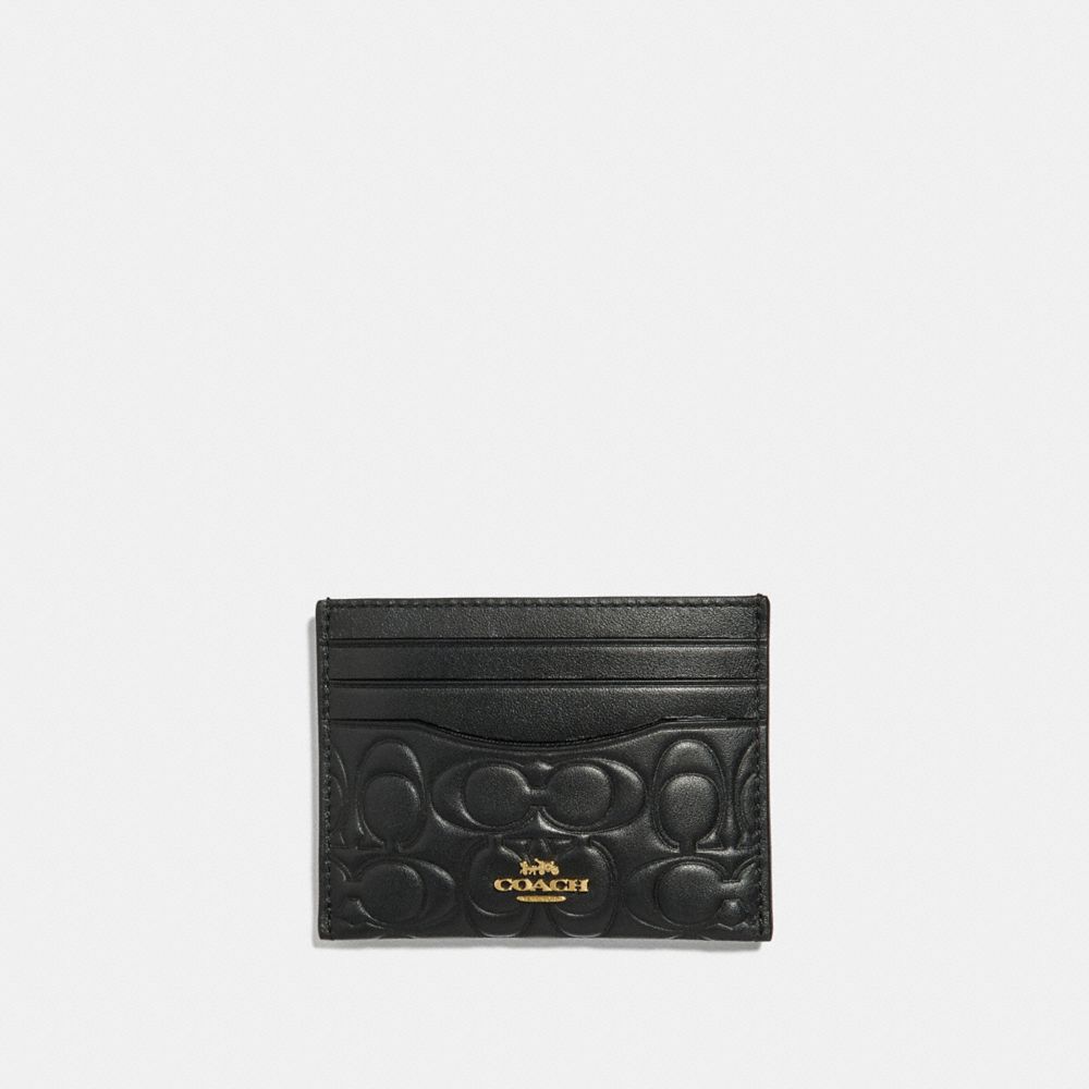 gold card case