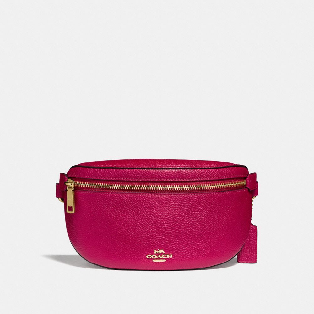 coach fanny pack pink