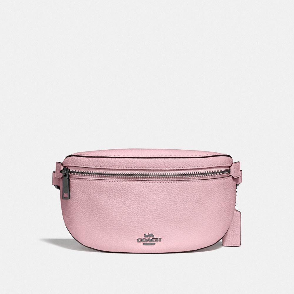 coach belt bag pink