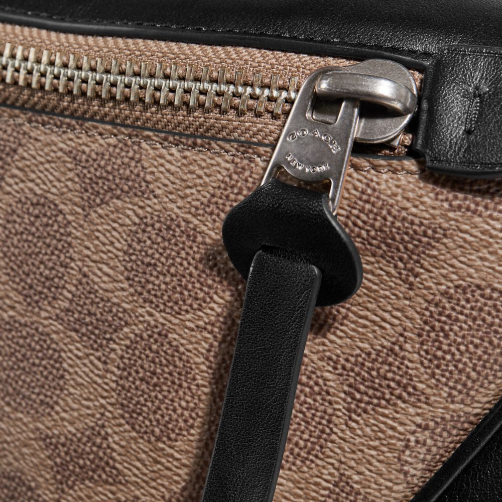 coach bag zipper