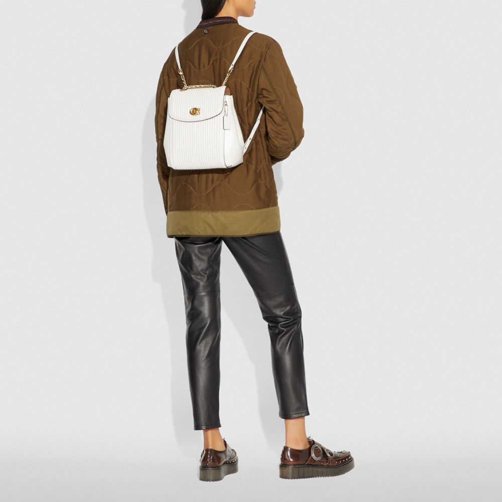 coach parker backpack mini