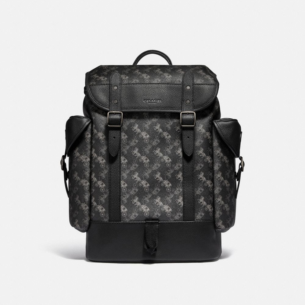 COACH Hitch Backpack With Horse And Carriage Print