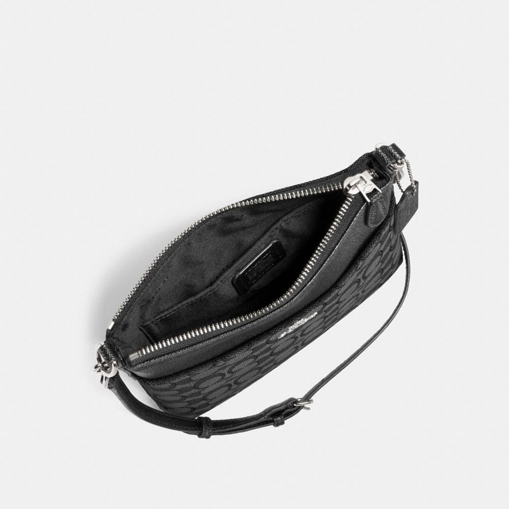 kitt messenger crossbody in signature jacquard