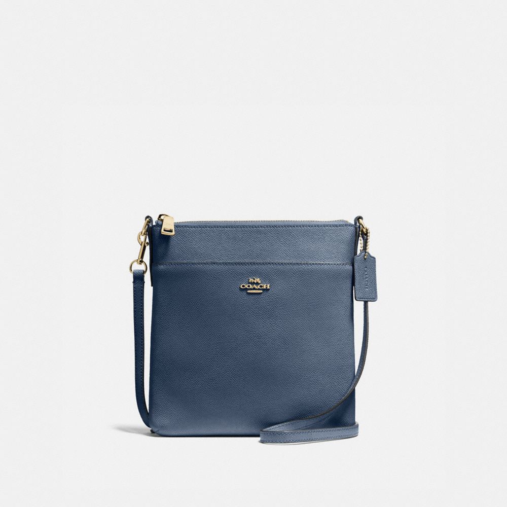 dark blue coach bag