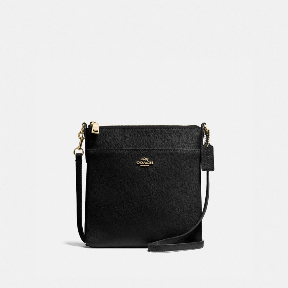 coach black messenger crossbody