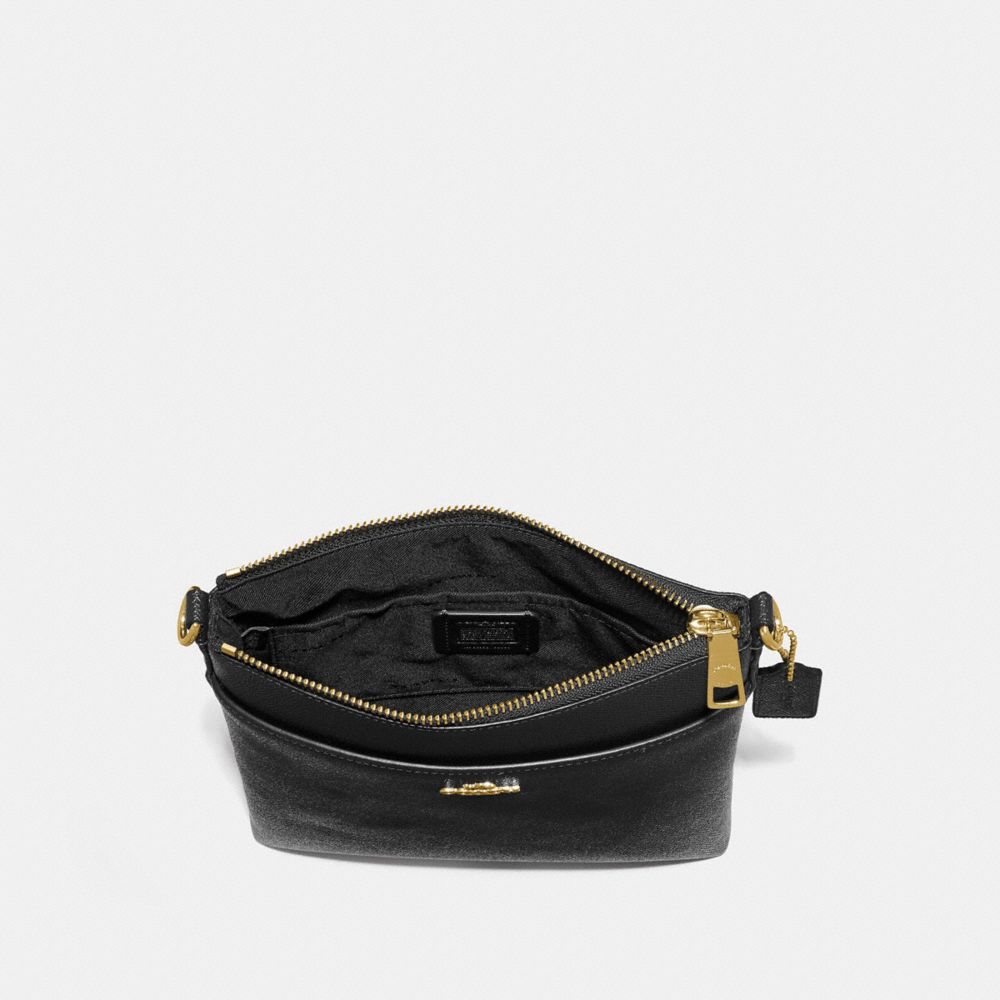 coach black messenger crossbody