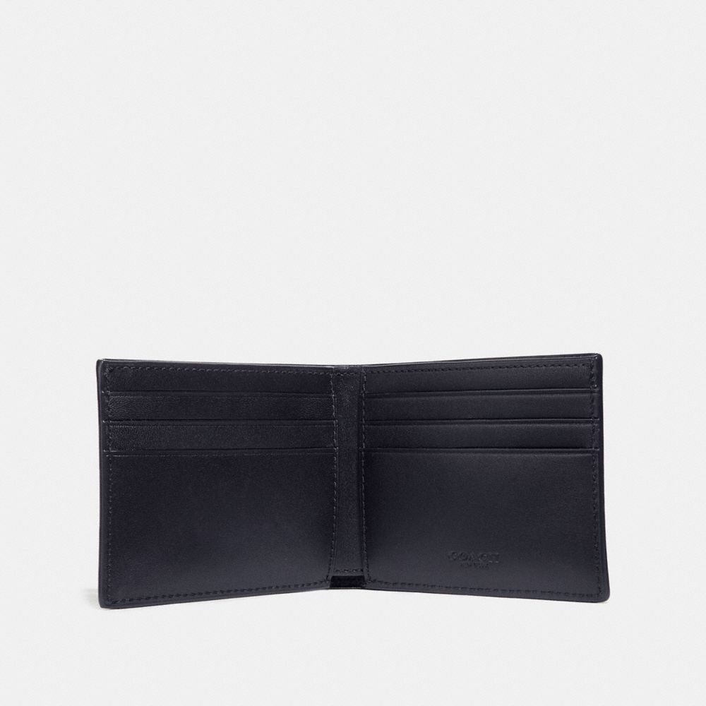COACH Slim Billfold Wallet In Signature Canvas