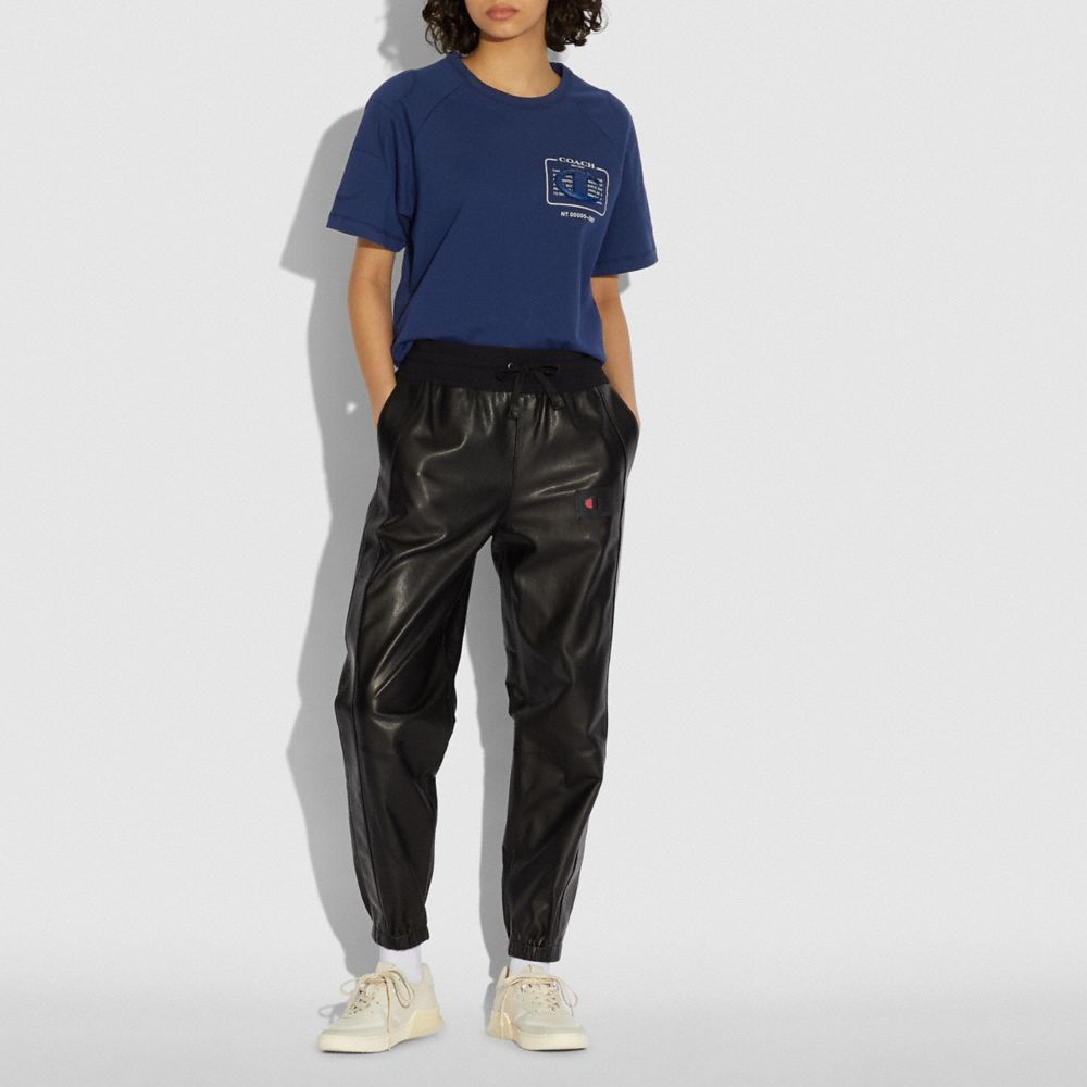 Coach X Champion Women's Embellished T Shirt, , Product