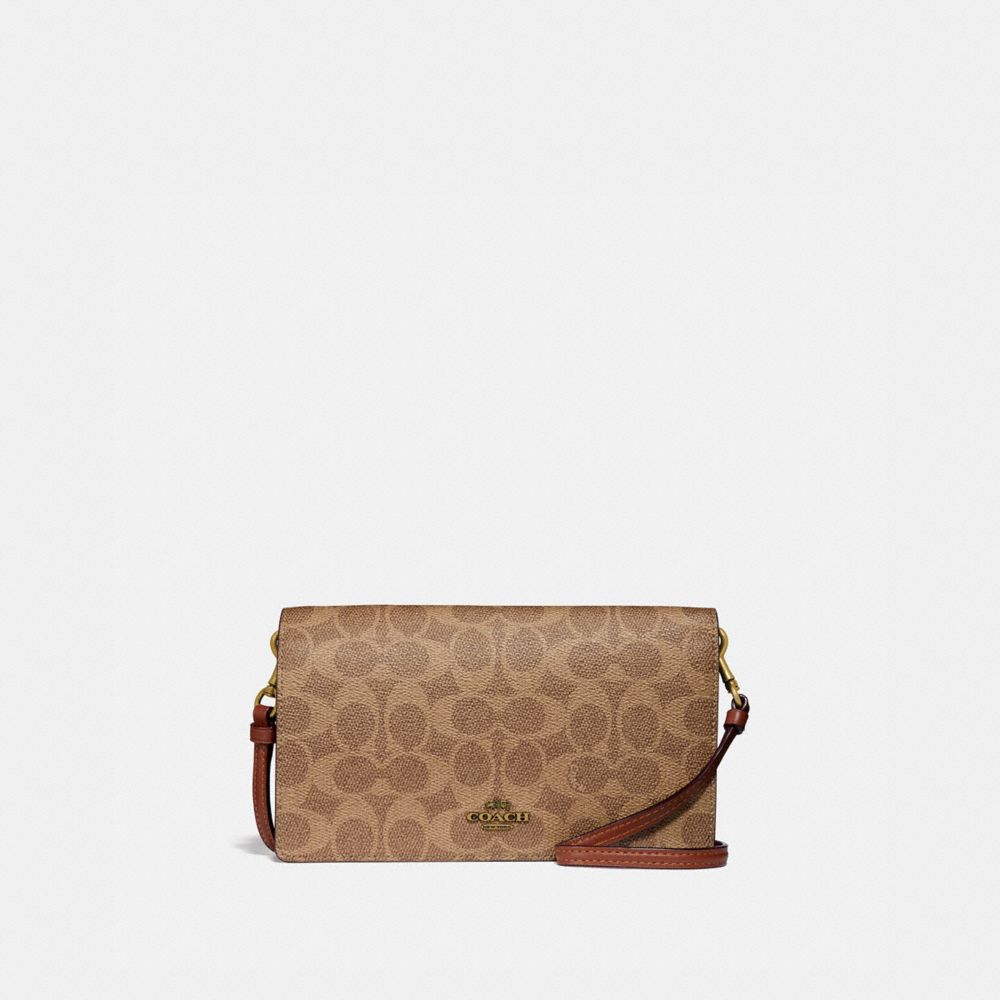 coach tan crossbody