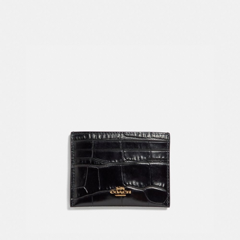 crocodile card case