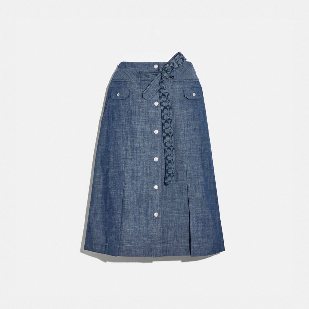 midi skirt travel pockets