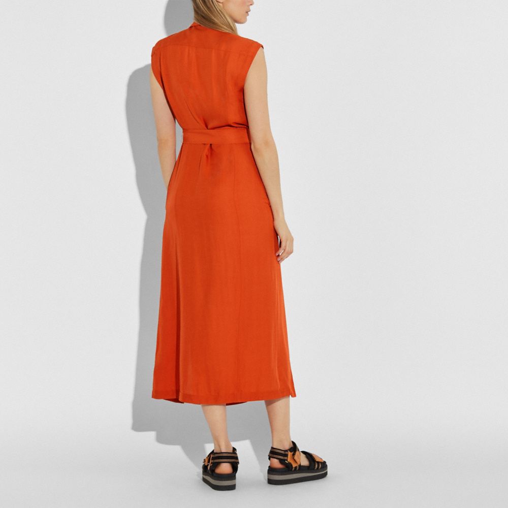 long shirt dress with side slits