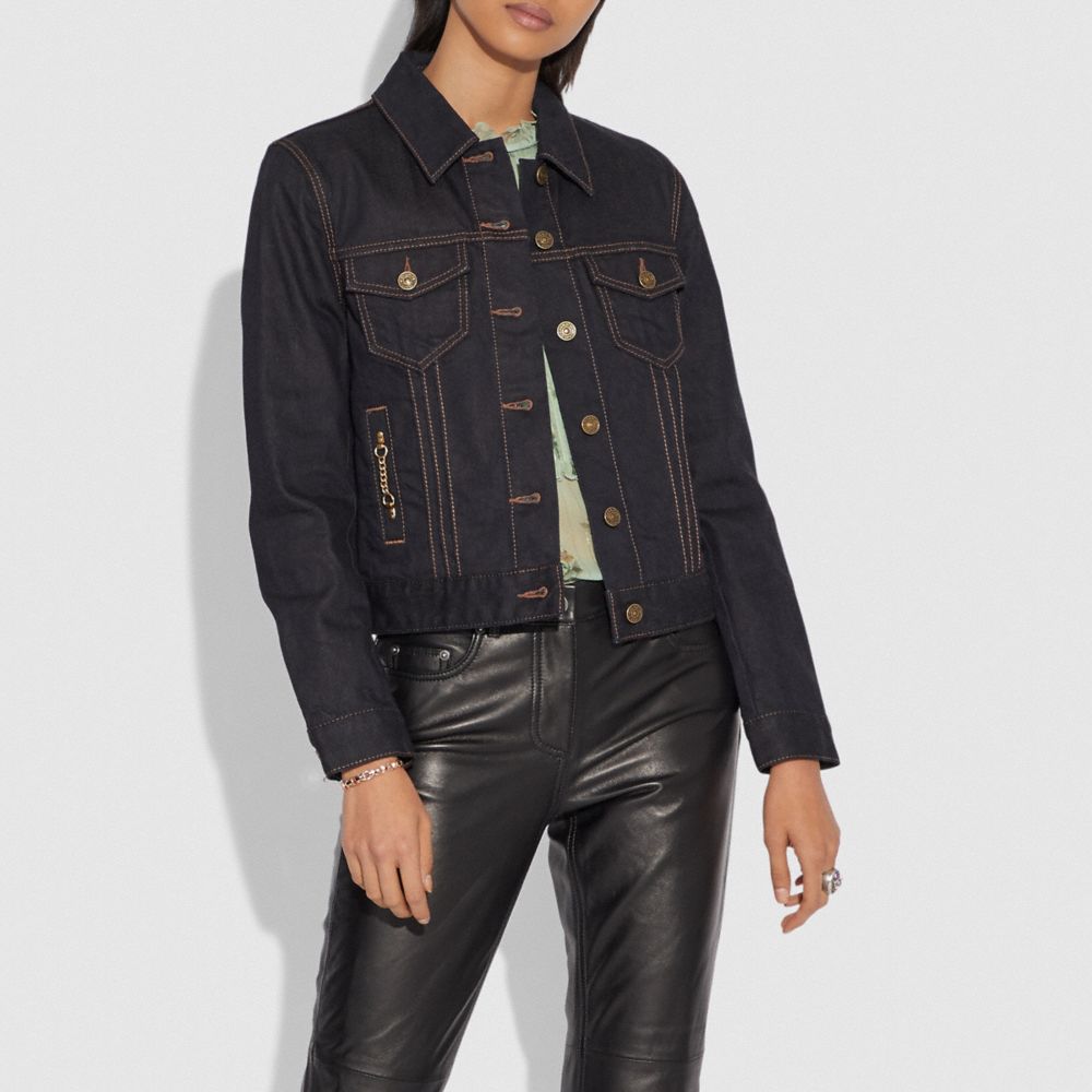 coach jean jacket