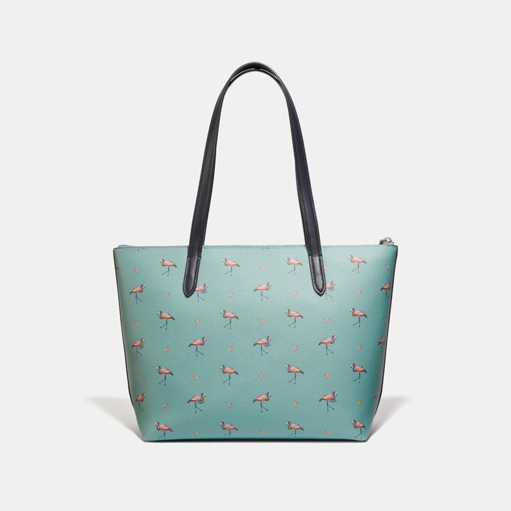 coach flamingo tote bag