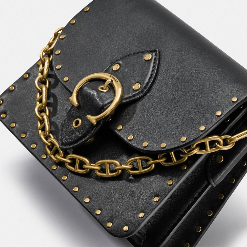 COACH Beat Shoulder Bag 18 With Rivets