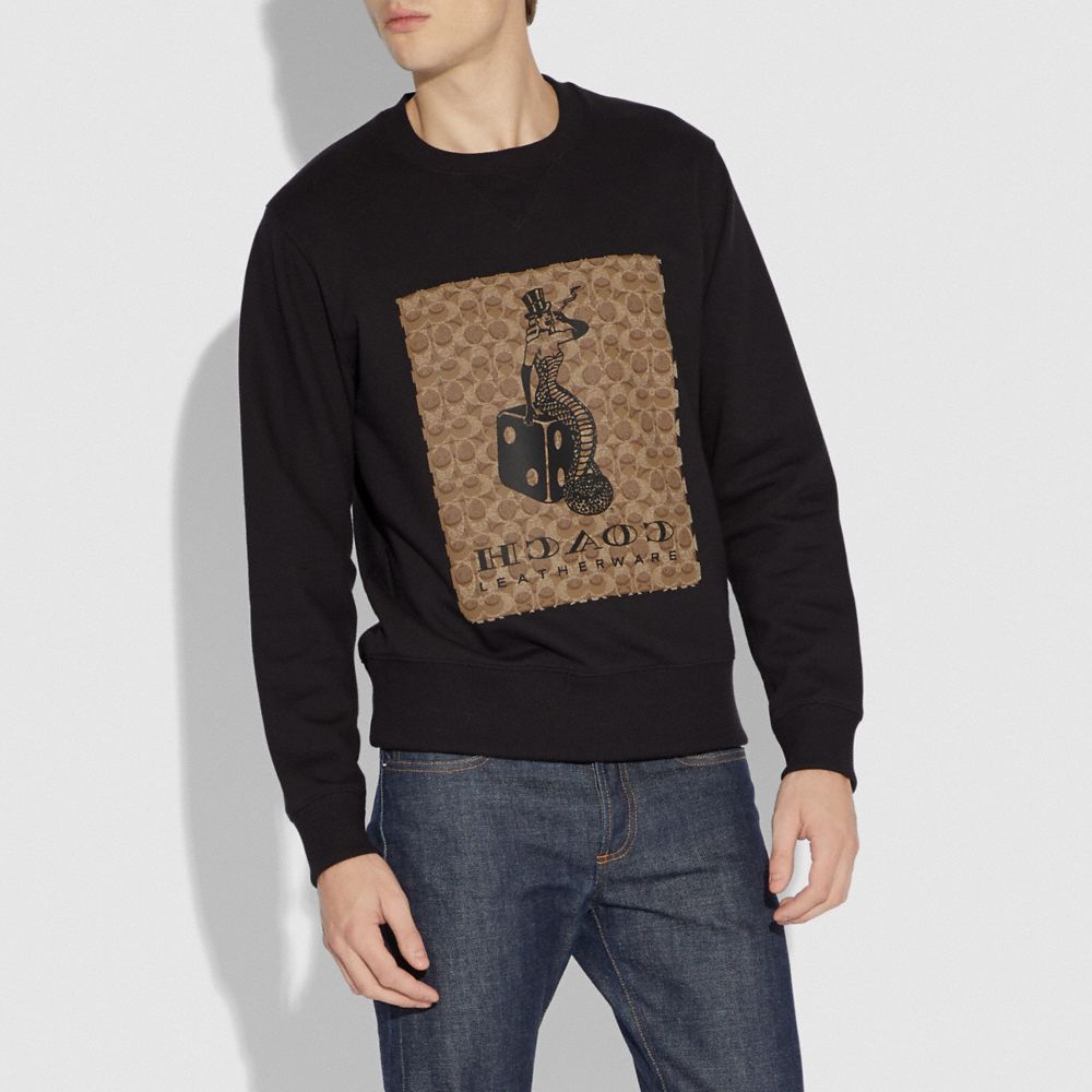 coach sweatshirt mens