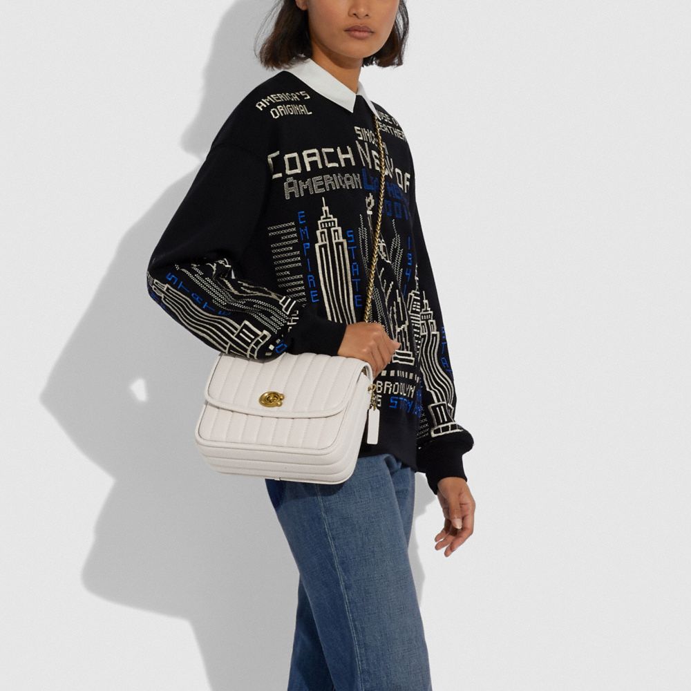 MADISON SHOULDER BAG WITH QUILTING - Alternate View 1