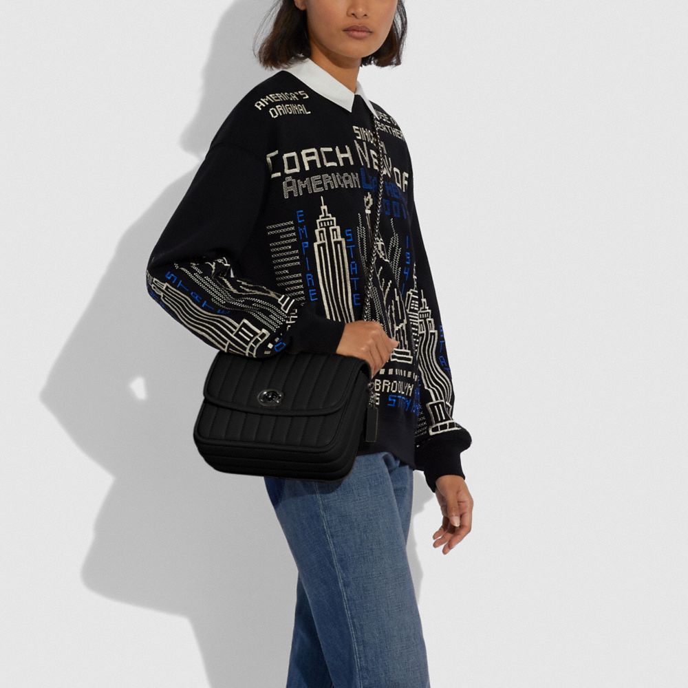 MADISON SHOULDER BAG WITH QUILTING - Alternate View 1