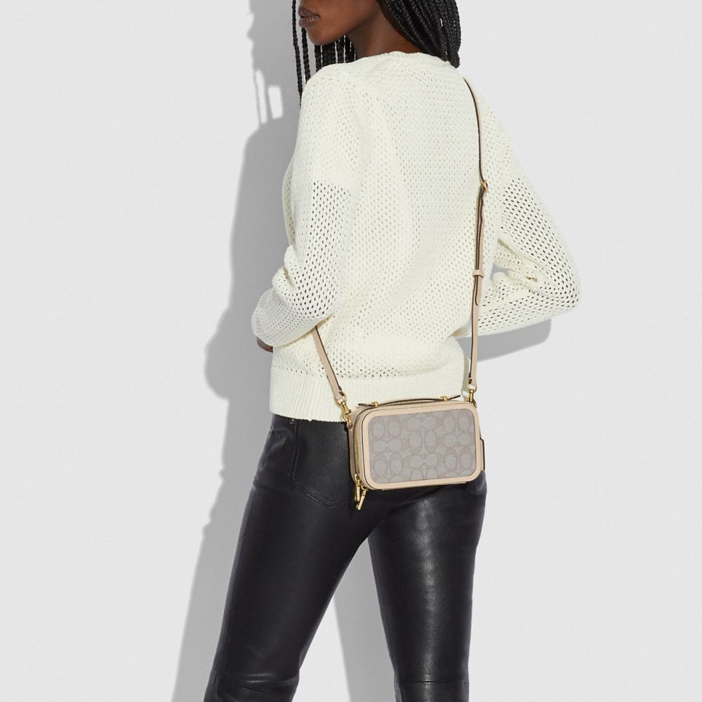 COACH Alie Belt Bag In Signature Jacquard