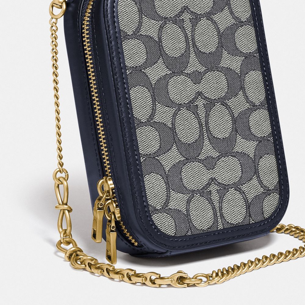 COACH Alie Camera Bag In Signature Jacquard