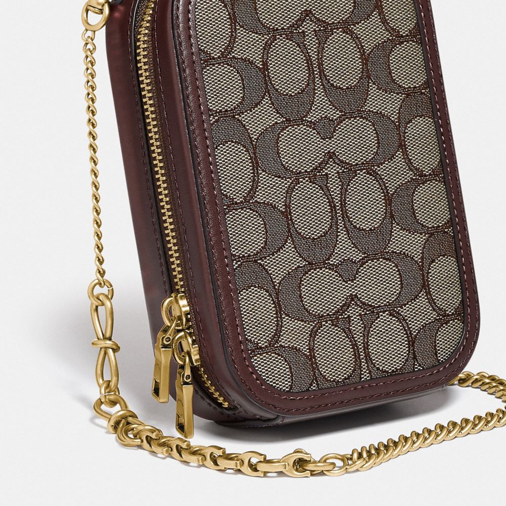 COACH Alie Camera Bag In Signature Jacquard