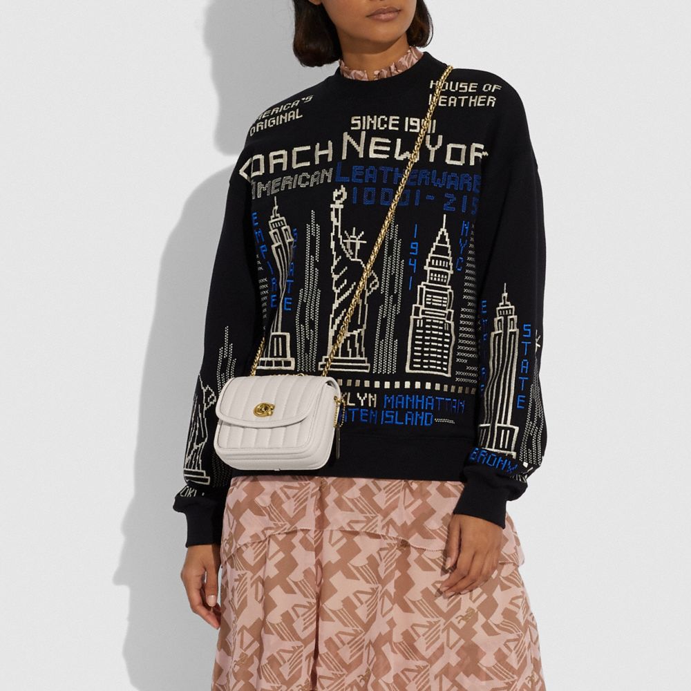 MADISON SHOULDER BAG 16 WITH QUILTING - Alternate View 1