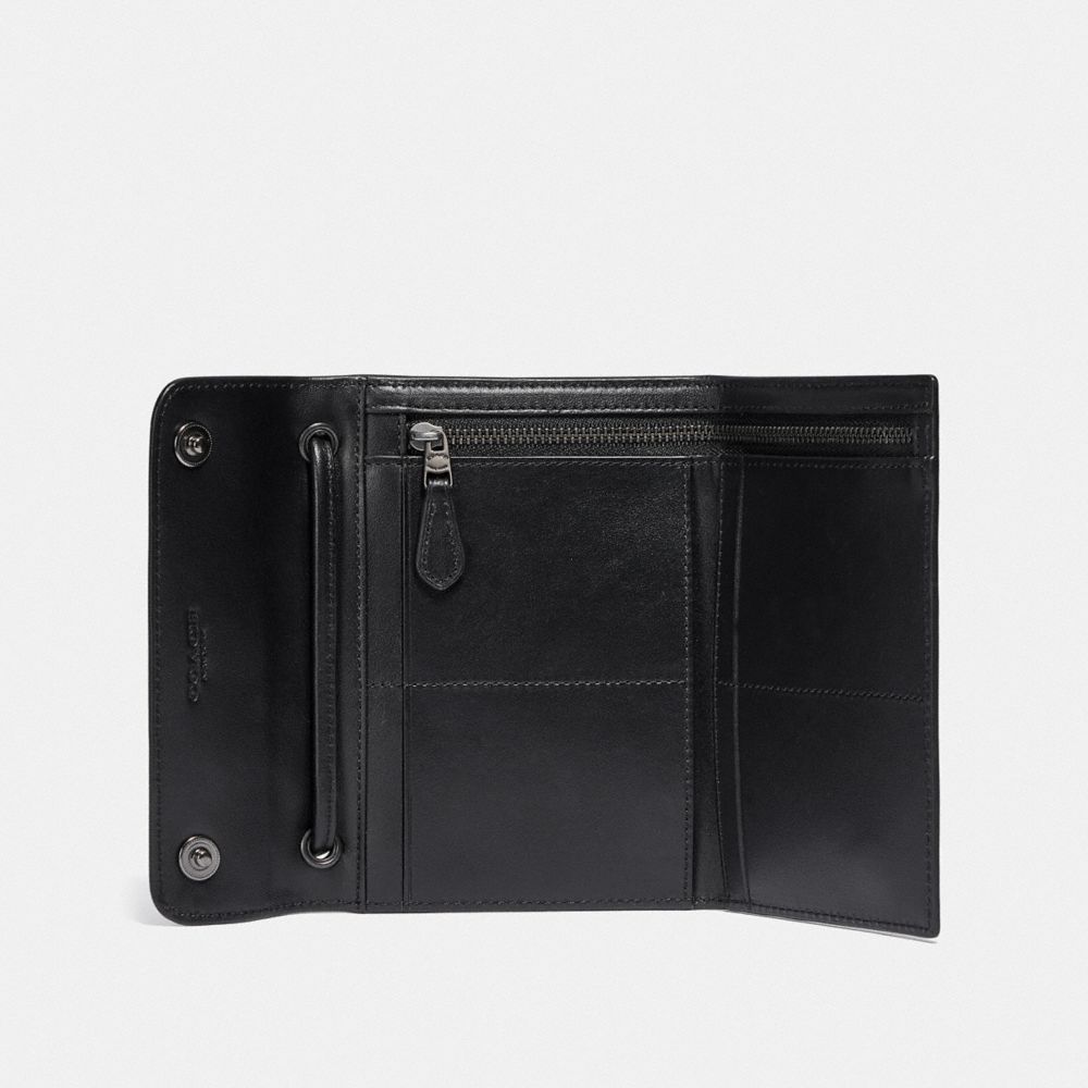 PORTEFEUILLE DE VOYAGE &Agrave; BANDOULI&Egrave;RE EN TOILE EXCLUSIVE COLOR BLOCK - Alternate View 1