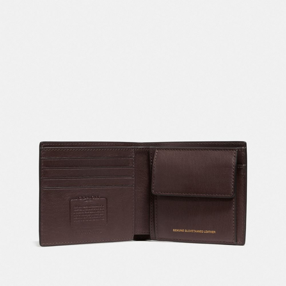 QA_AUTO Coin Wallet, Mahogany Brown, Product