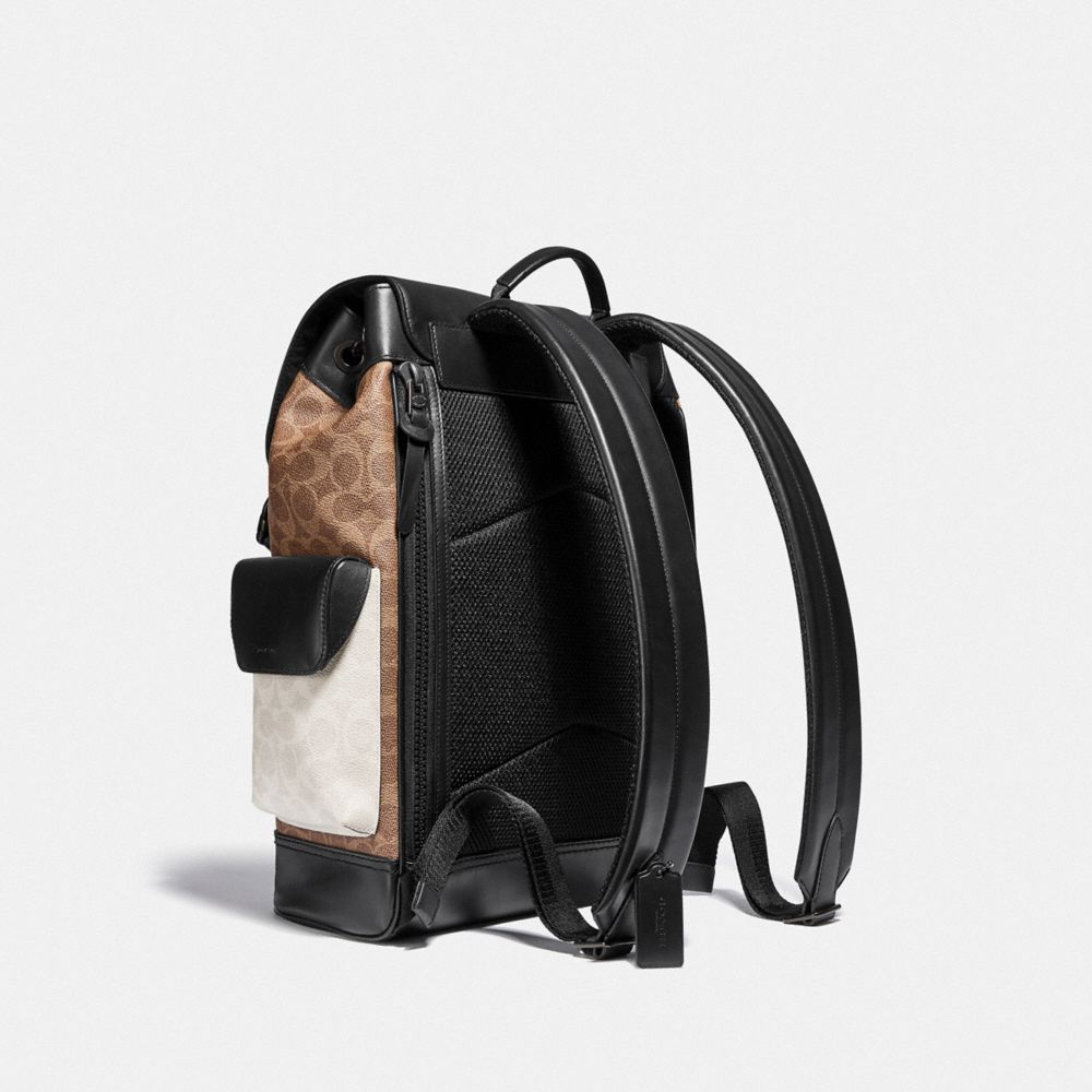 COACH Rivington Backpack In Colorblock Signature Canvas
