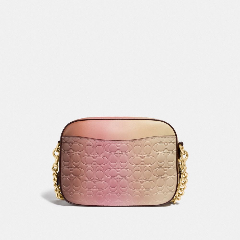 coach pink ombre purse