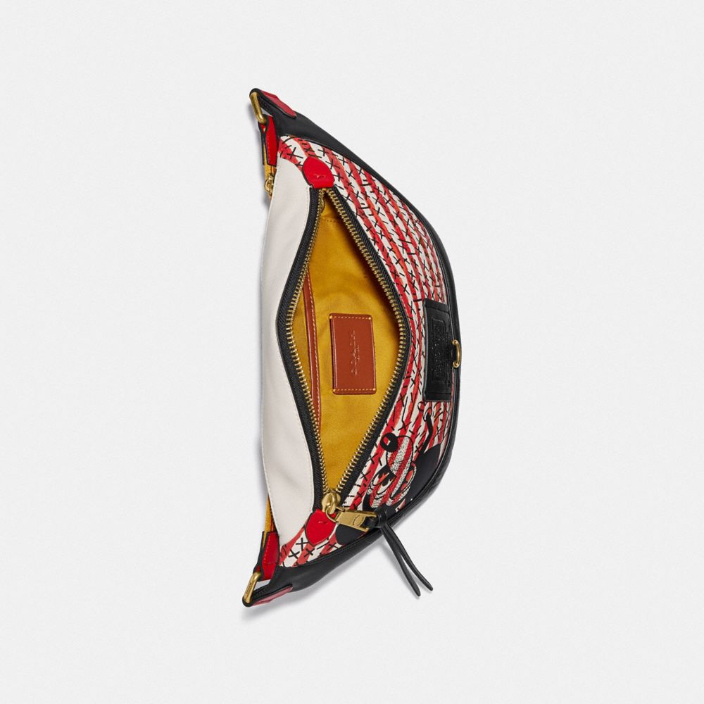 SAC BANANE RIVINGTON DISNEY MICKEY MOUSE X KEITH HARING - Alternate View 2