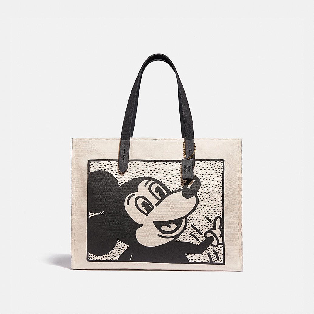 DISNEY MICKEY MOUSE X KEITH HARING TOTE 42