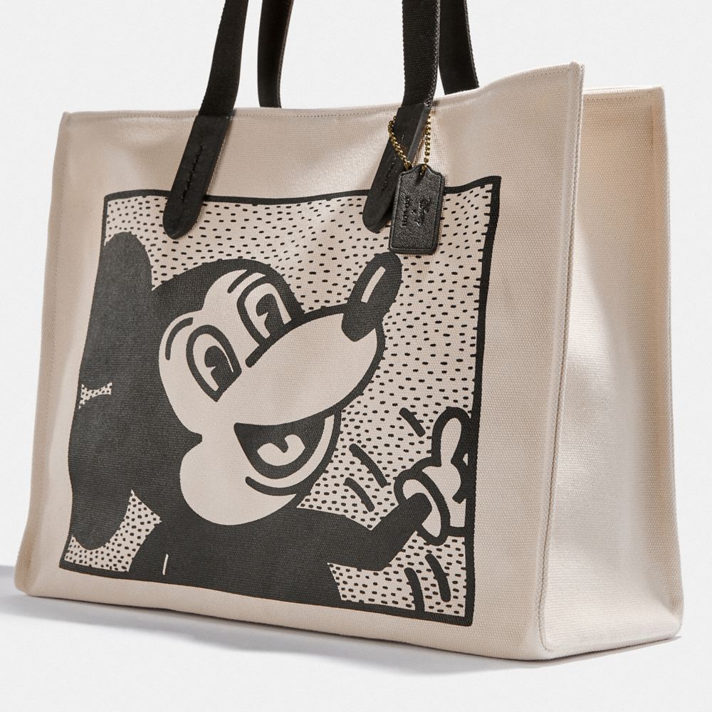 COACH Disney Mickey Mouse X Keith Haring Tote 42