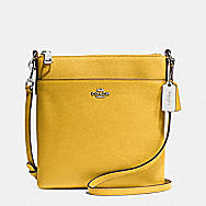 COACH Designer Crossbody | North/South Swingpack In Embossed Textured ...