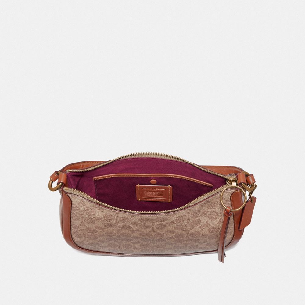 coach tan crossbody