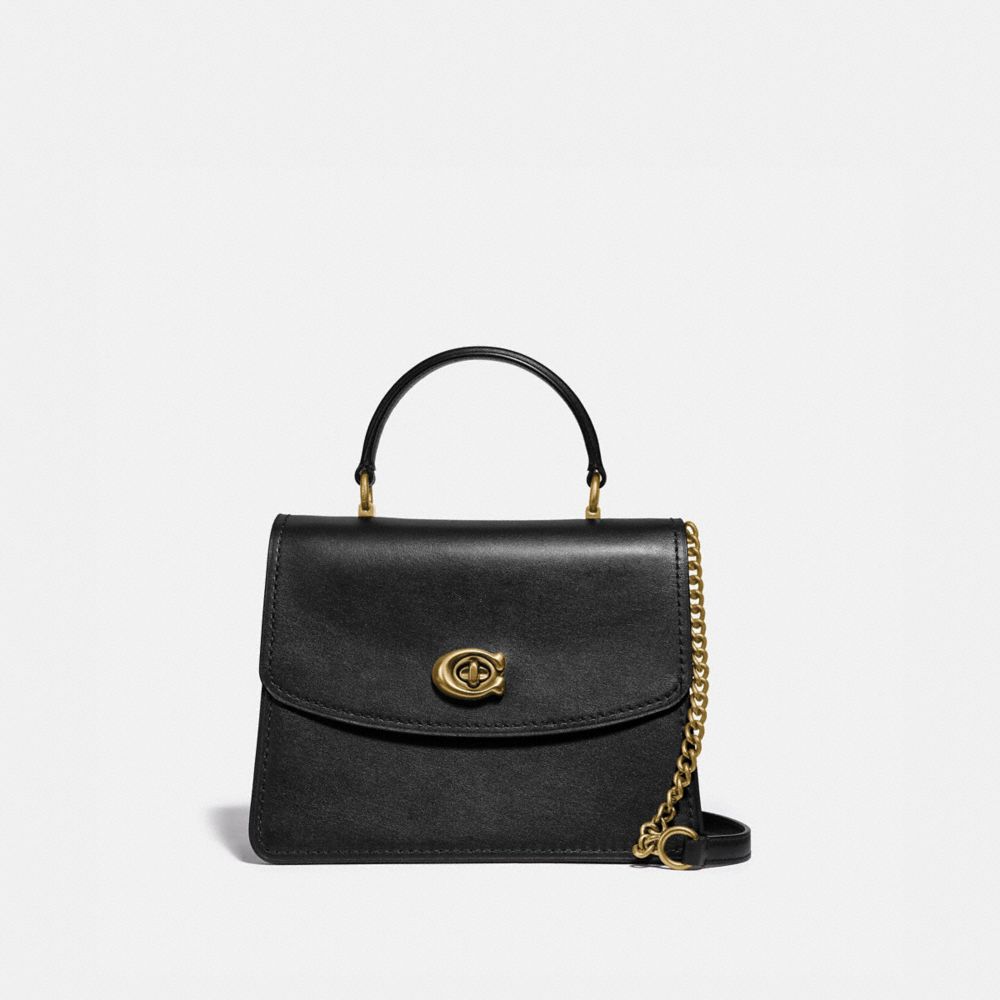 black top handle bag