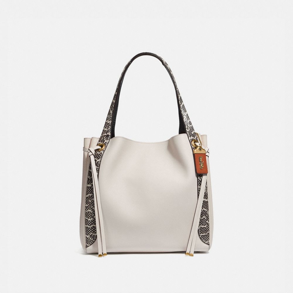 white coach purse