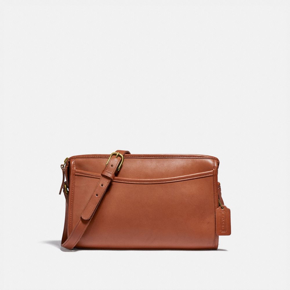 tan leather coach purse