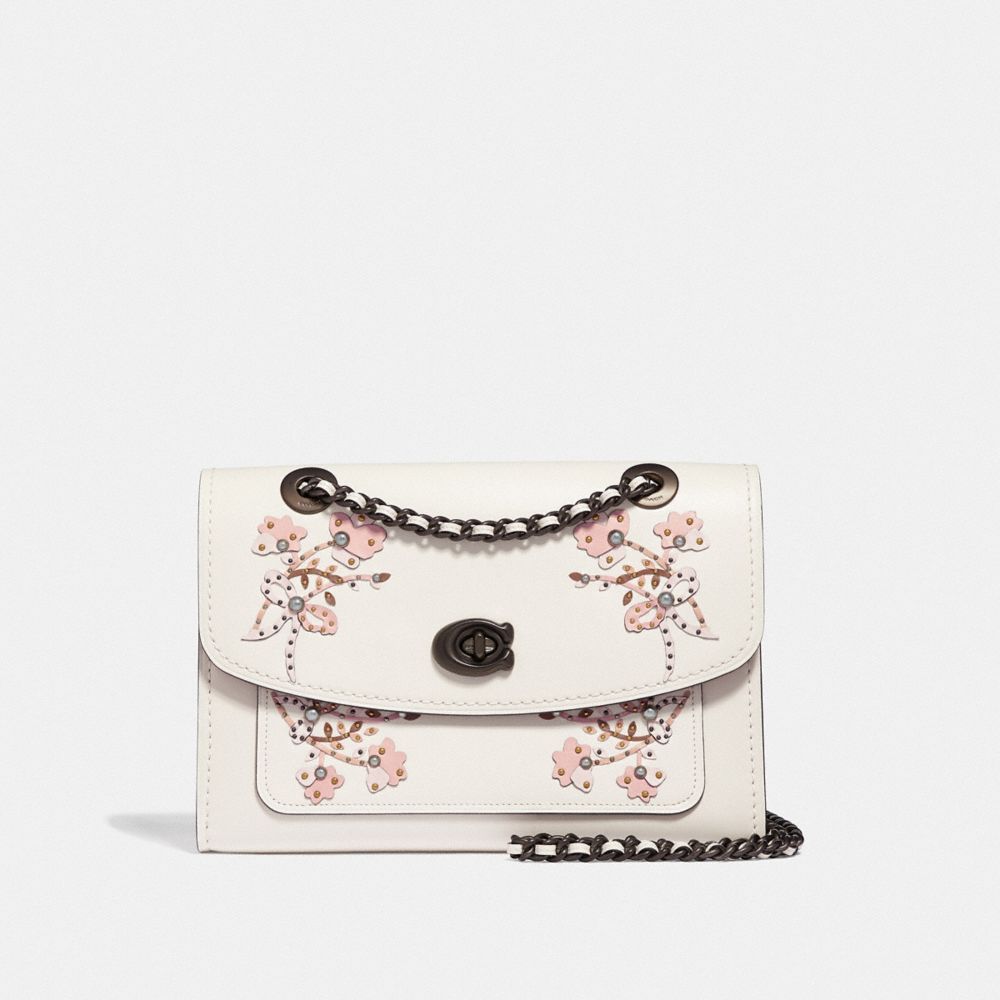 coach parker bag white