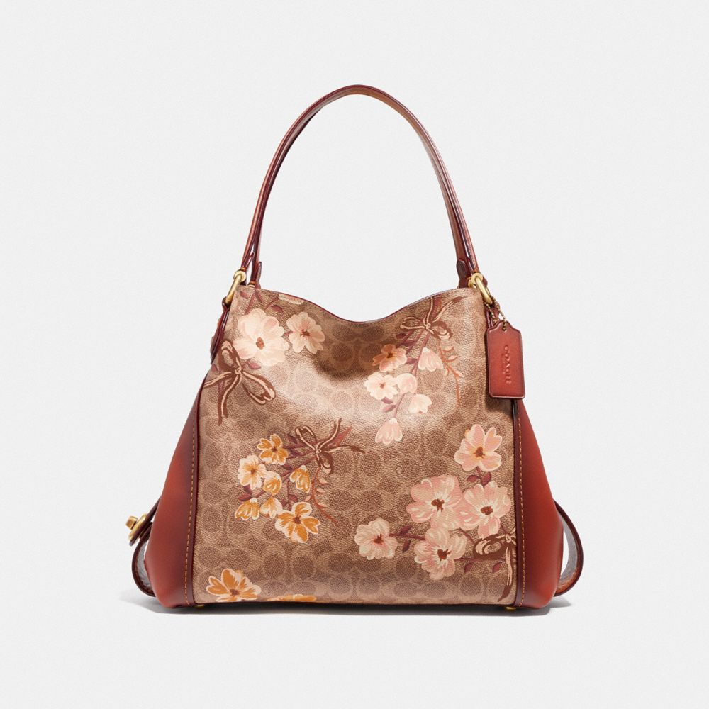 coach floral bag