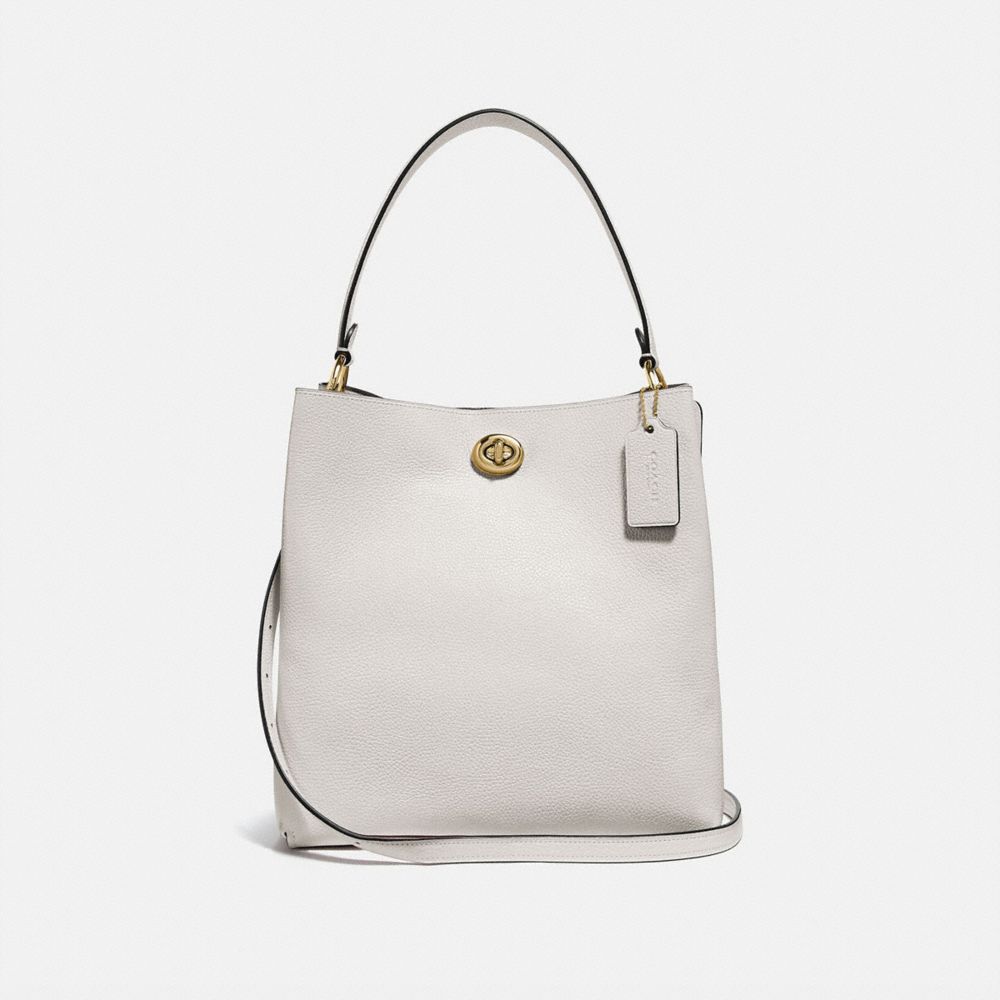 coach sling bag white