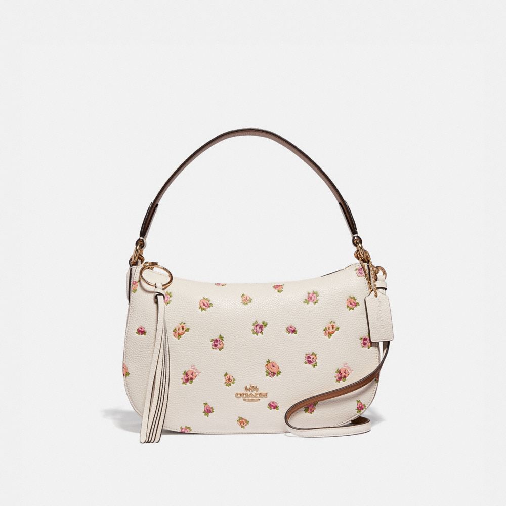 coach floral crossbody bag