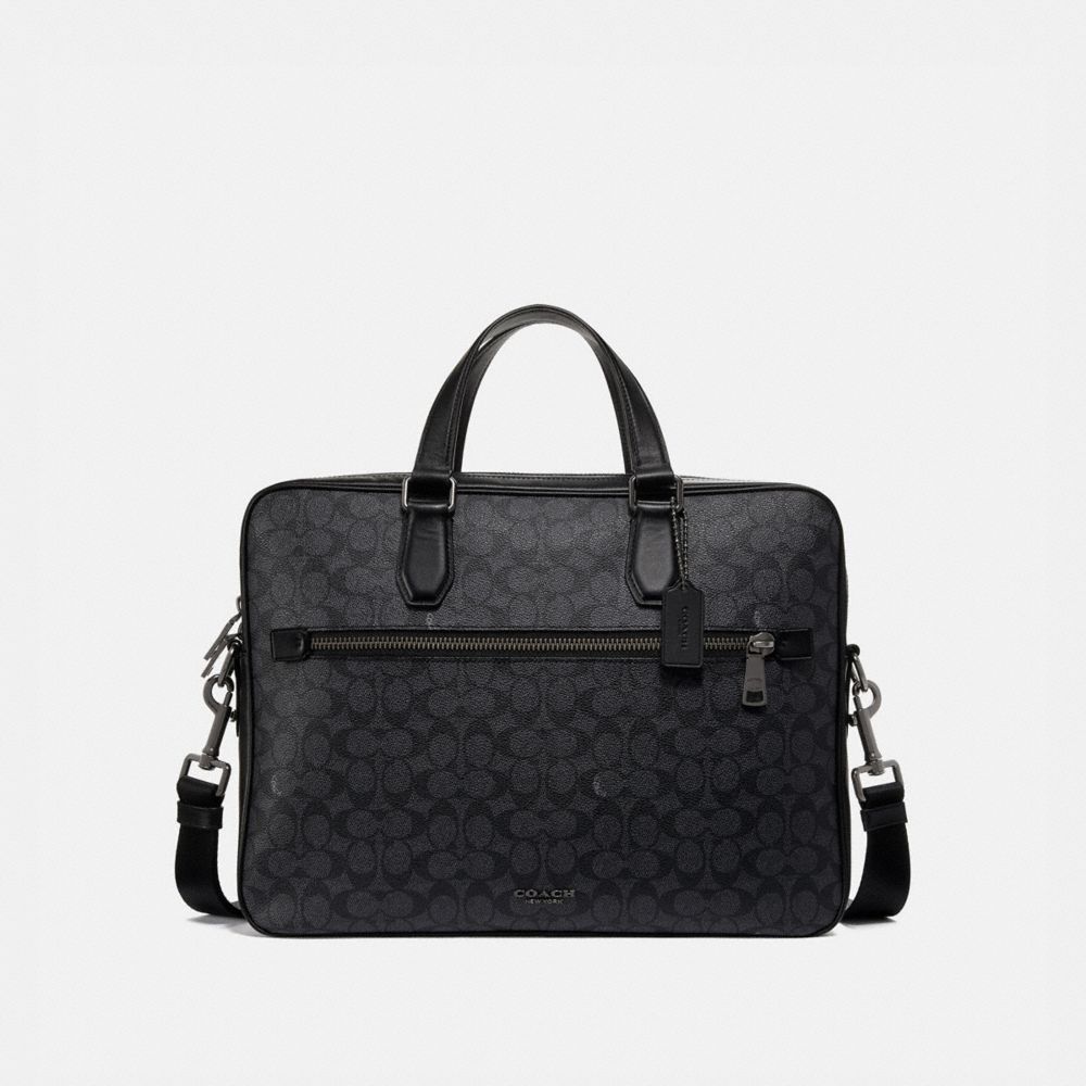 coach brief cases