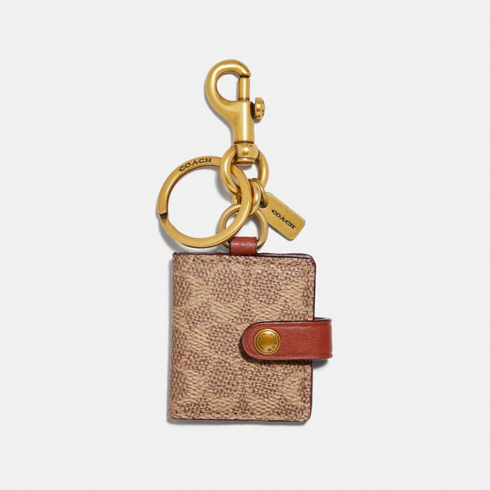 coach mini backpack keychain